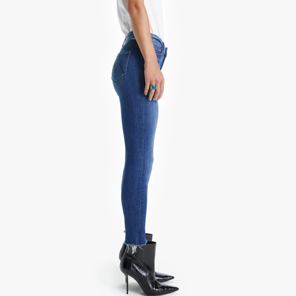 MOTHER The Looker Ankle Fray Jeans Size 25 - Picture 10 of 12